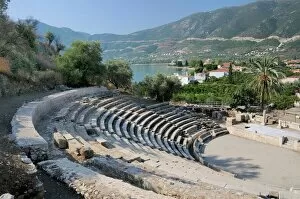 Greece Gallery: Small theatre of Ancient Epidaurus (Epidavros), Argolis, Peloponnese, Greece, Europe