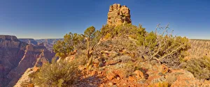 The Smoke Stack, rocky peak of the Sinking Ship rock formation The Smoke Stack, rocky peak of the Sinking Ship rock formation