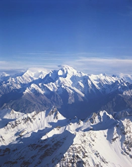 Related Images Gallery: The snow capped peaks of the Karakoram mountains in Pakistan