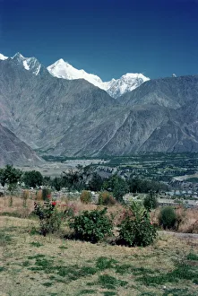 Related Images Gallery: Snow capped Rakaposhi mountain in the Karakorams