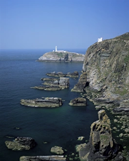 United Kingdom Landscapes Prints: South Stack