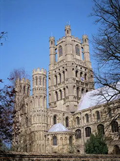 Prints of Southwest transept, Ely Cathedral, Ely, Cambridgeshire, England, United Kingdom, Europe Cambridgeshire Prints: Southwest Transept Print, Ely Cathedral