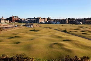 St Andrews Gallery: St. Andrews from the Clubhouse, Fife, Scotland, United Kingdom, Europe