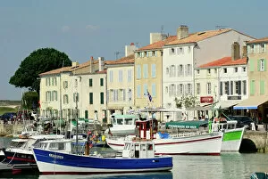 Harbours Collection: St. Martin de Re, Ile de Re, Charente-Maritime, Poitou-Charentes, France, Europe