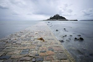 St. Michaels Mount and causeway, Marazion, near Penzance, Cornwall, England St. Michaels Mount and causeway, Marazion, near Penzance, Cornwall, England