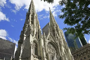 Midtown Gallery: St. Patricks Cathedral, 5th Avenue, Midtown, Manhattan, New York City, New York