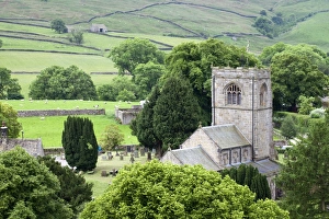 St. Wilfrids Church in the village of Burnsall in Wharfedale, Yorkshire Dales, Yorkshire, England, United Kingdom St. Wilfrids Church in the village of Burnsall in Wharfedale, Yorkshire Dales, Yorkshire, England, United Kingdom