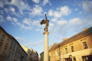 Statue of Angel of Uzupis, Vilnius, Uzupis District, Lithuania, Baltic States, Europe Statue of Angel of Uzupis, Vilnius, Uzupis District, Lithuania, Baltic States, Europe