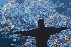 Statue of Christ the Redeemer, Corcovado, Rio de Janeiro, Brazil, South America