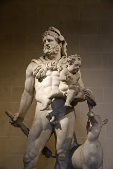 Statue of Heracles and Telephos dating from the second century AD from Tivoli Statue of Heracles and Telephos dating from the second century AD from Tivoli