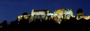 Castle Hill Gallery: Stirling Castle at night