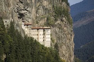 Images Dated 3rd October 2009: Sumela monastery, Trabzon, Anatolia, Turkey, Asia Minor, Eurasia