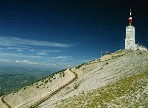 Prints of The summit of Mont Ventoux in Vaucluse, Provence, France, Europe France Prints: Mont Ventoux Summit Print