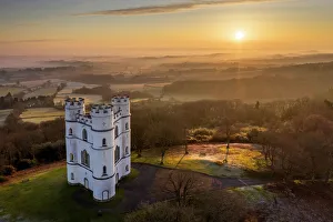 Sunrise at Haldon Belvedere (Lawrence Castle) in winter, Devon, England, United Kingdom Sunrise at Haldon Belvedere (Lawrence Castle) in winter, Devon, England, United Kingdom