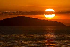 Sunset at Cape Maclear, Lake Malawi, UNESCO World Heritage Site, Malawi, Africa Sunset at Cape Maclear, Lake Malawi, UNESCO World Heritage Site, Malawi, Africa