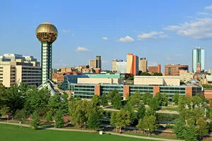 Sphere Gallery: Sunsphere in Worlds Fair Park, Knoxville, Tennessee, United States of America, North America