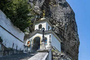 Svyato-Uspenskiy Peshchernyy Monastery, Bakhchysarai, Crimea, Russia, Europe Svyato-Uspenskiy Peshchernyy Monastery, Bakhchysarai, Crimea, Russia, Europe