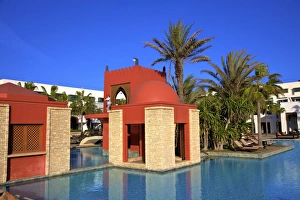 Swimming pool at hotel, Agadir, Morocco, North Africa, Africa Swimming pool at hotel, Agadir, Morocco, North Africa, Africa