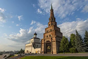 Syuyumbeki Tower, UNESCO World Heritage Site, Kazan Kremlin, Kazan, Republic of Tatarstan Syuyumbeki Tower, UNESCO World Heritage Site, Kazan Kremlin, Kazan, Republic of Tatarstan