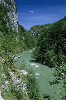 Images Dated 16th January 2012: Tara Canyon and Tara River, Tramontana, Montenegro, Europe