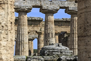 Temple of Hera (the Basilica) 530 BC, oldest Greek temple at Paestum Temple of Hera (the Basilica) 530 BC, oldest Greek temple at Paestum