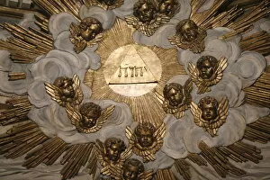 Images Dated 17th December 2013: Tetragrammaton, Church of Saint-Thomas d Aquin, Paris, France, Europe