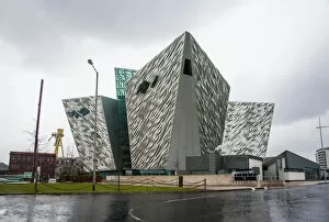 Futuristic Gallery: Titanic Museum, Belfast, Ulster, Northern Ireland, United Kingdom, Europe