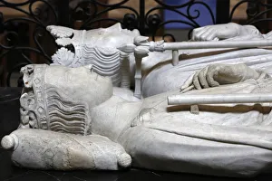 Tomb of Philip III The Bold, King of France from 1270 to 1285AD, Basilica of St Tomb of Philip III The Bold, King of France from 1270 to 1285AD, Basilica of St