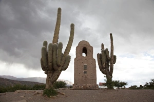 Traditional adobe church in Humahuaca in Jujuy province in the Andes region of Argentina Traditional adobe church in Humahuaca in Jujuy province in the Andes region of Argentina