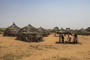 Images Dated 7th December 2019: Traditional Hausa village, southern Niger, West Africa, Africa