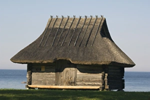 Traditional thatched roof farmhouse, National Open Air Museum, Rocca Al Mar Traditional thatched roof farmhouse, National Open Air Museum, Rocca Al Mar