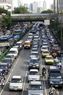 Traffic, Bangkok, Thailand, Southeast Asia, Asia Traffic, Bangkok, Thailand, Southeast Asia, Asia