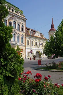 Prints of Trandafirilor square, Targu Mures, Transylvania, Romania, Europe Romania Prints: Trandafirilor Square Print, Targu Mures, Romania
