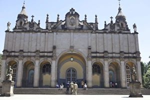 Trinity Cathedral (Church of the Holy Trinity), Addis Ababa, Ethiopia, Africa Trinity Cathedral (Church of the Holy Trinity), Addis Ababa, Ethiopia, Africa