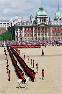Parade Gallery: Trooping the Colour, Horseguards Parade, London, England, United Kingdom, Europe
