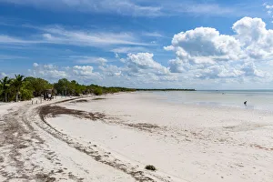 Turquoise waters and white sands of Holbox island, Yucatan, Mexico, North America Turquoise waters and white sands of Holbox island, Yucatan, Mexico, North America