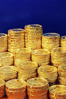 Currency Gallery: UK money, pound coins