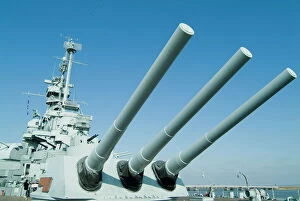 Images Dated 22nd January 2000: U.S.S. Alabama Battleship Museum