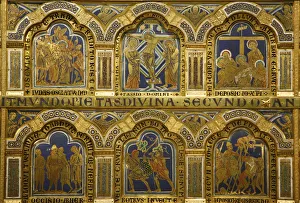 The Verdun Altar, artwork completed by Nicholas of Verdun in 1811, Klosterneuburg The Verdun Altar, artwork completed by Nicholas of Verdun in 1811, Klosterneuburg