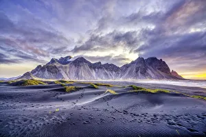 Vestrahorn Mountain at sunrise, Southeast Iceland, Polar Regions Vestrahorn Mountain at sunrise, Southeast Iceland, Polar Regions