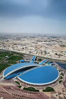 View of Aspire Sports Center, Doha, Qatar, Middle East