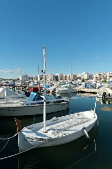 Images Dated 4th December 2010: View of the boats, Marina, Santa Eulalia port, Ibiza, Balearic Islands, Spain, Mediterranean, Europe