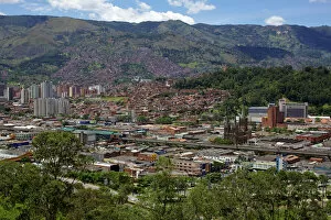 Images Dated 23rd July 2012: View over the city of Medellin, Colombia, South America
