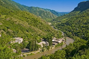 View over the Debed Canyon, Armenia, Caucasus, Central Asia, Asia View over the Debed Canyon, Armenia, Caucasus, Central Asia, Asia