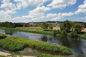 View of Donautal (Danube valley), near Sigmaringen, Swabian Alb, Baden-Wurttemberg, Germany, Europe View of Donautal (Danube valley), near Sigmaringen, Swabian Alb, Baden-Wurttemberg, Germany, Europe