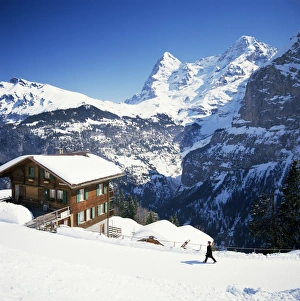 Images Dated 16th January 2000: Eiger Mountain Print