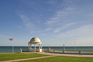 View towards the English Channel from De La Warr Pavilion, Bexhill-on-Sea, East Sussex View towards the English Channel from De La Warr Pavilion, Bexhill-on-Sea, East Sussex