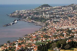View over Funchal, Madeira, Portugal, Atlantic, Europe View over Funchal, Madeira, Portugal, Atlantic, Europe
