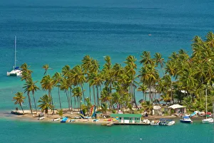View of Marigot Bay, St. Lucia, Windward Islands, West Indies, Caribbean, Central America View of Marigot Bay, St. Lucia, Windward Islands, West Indies, Caribbean, Central America
