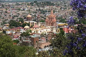 View from the Mirador over La Parroquia church, San Miguel de Allende (San Miguel) View from the Mirador over La Parroquia church, San Miguel de Allende (San Miguel)